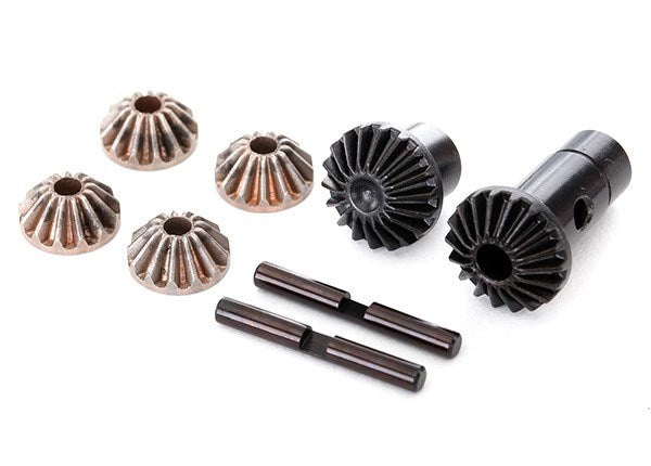 Traxxas 8282 - Gear set differential (output gears (2) spider gears (4) spider gear shaft (2))