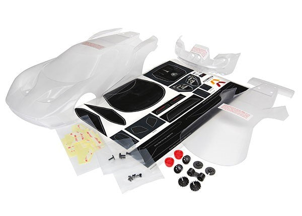 Traxxas 8311 -  Body Ford Gt (Clear Requires Painting)/ Decal Sheet