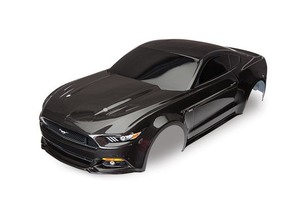 Traxxas 8312X - Body Ford Mustang Black (Painted Decals Applied)