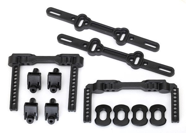 Traxxas 8316 - Body mounts front & rear/ body mount posts/ body mount sliders