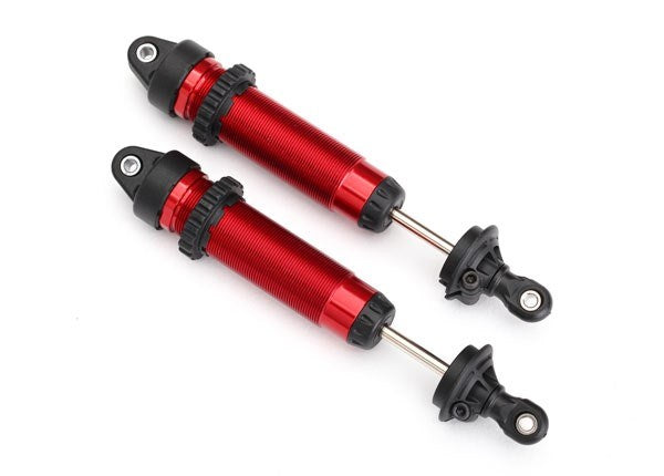 Traxxas 8450R - Shocks Gtr 134Mm Red-Anodized Aluminum (2)