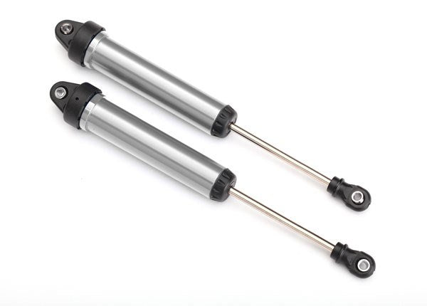 Traxxas 8461 - Shocks Gtr 160Mm Silver Aluminum (Fully Assembled W/O Springs) (Rear No Threads) (2)