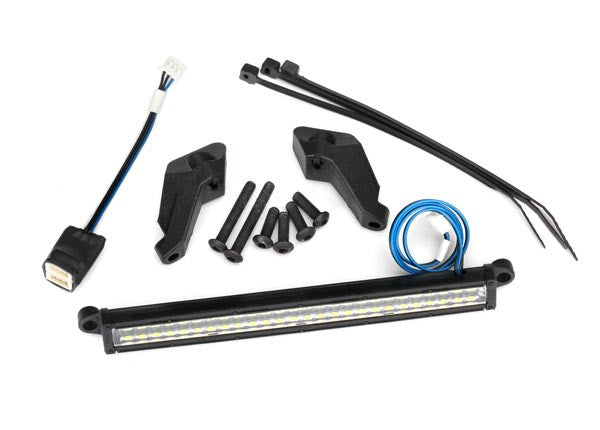 Traxxas 8486 LED light bar front (high-voltage) (52 white LEDs (double row) 100mm wide)