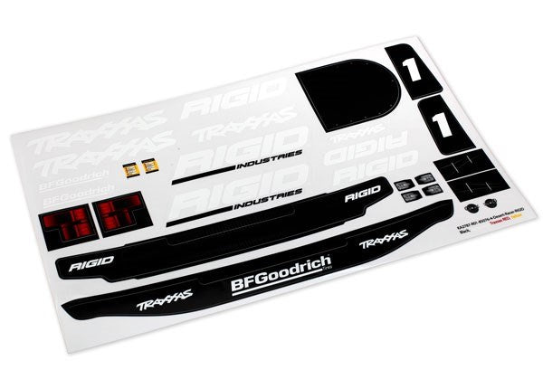 Traxxas 8516 - Decals Unlimited Desert Racer Rigid Edition