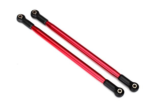 Traxxas 8542R Suspension link Upper rear red-anodized (10x206mm center to center) (2)