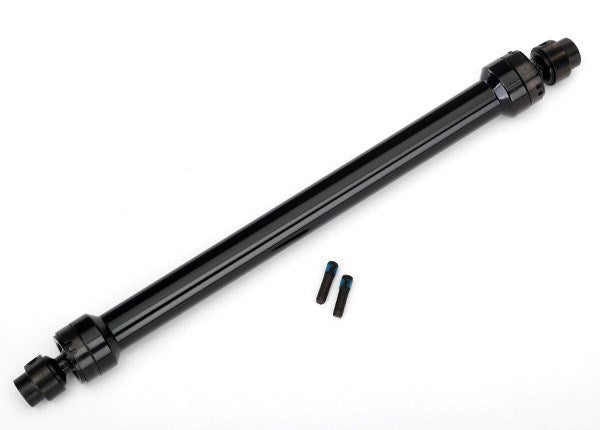 Traxxas 8555 - Driveshaft Center Rear Black-Anodized Aluminum