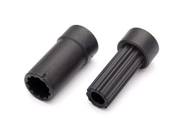 Traxxas 8850 - Half shafts center (internal splined extra short (1)/ external splined extra short (1)) (plastic parts only)