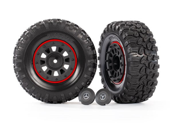 Traxxas 8874 - Tires and wheels assembled glued (2)