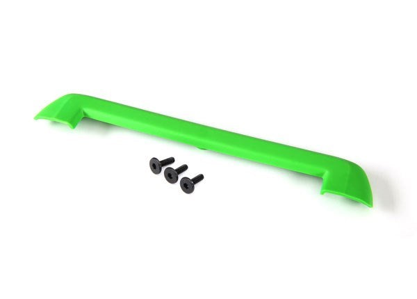 Traxxas 8912G - Tailgate protector green/ 3x10mm flat-head screw (3)