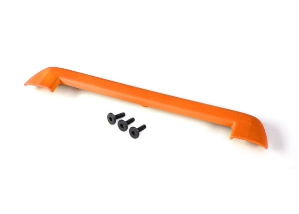 Traxxas 8912T - Tailgate protector orange/ 3x10mm flat-head screw (3)