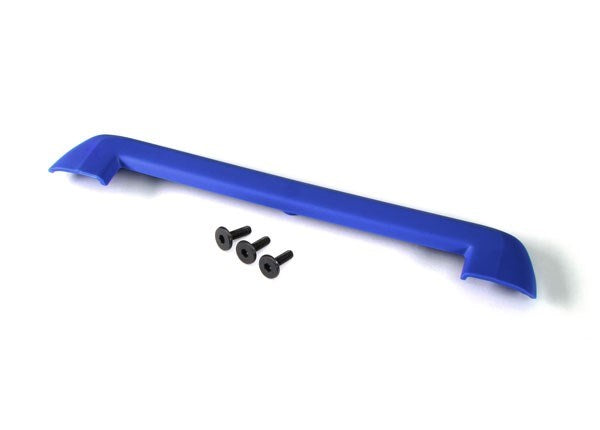 Traxxas 8912X Tailgate protector blue/ 3x15mm flat-head screw (4)