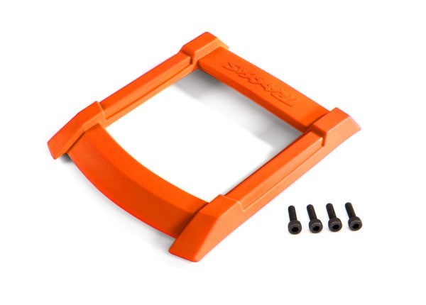 Traxxas 8917T - Skid plate roof (body) (orange)/ 3x10mm CS (4)