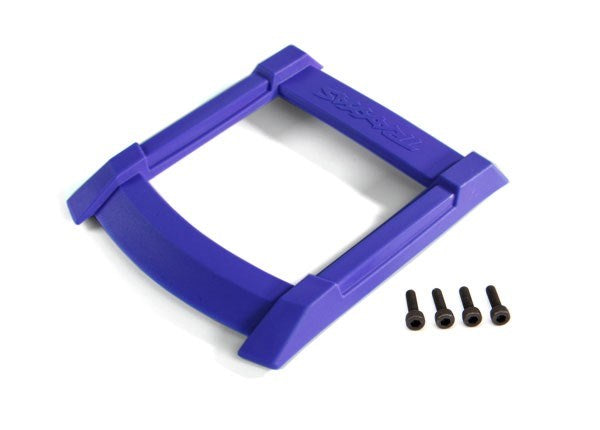 Traxxas 8917X - Skid plate roof (body) (blue)/ 3x10mm CS (4)