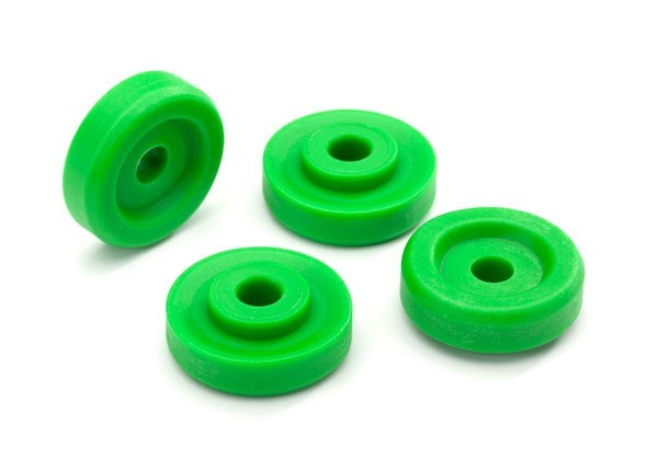 Traxxas 8957G - Wheel washers green (4)