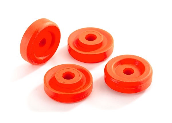 Traxxas 8957T - Wheel washers orange (4)