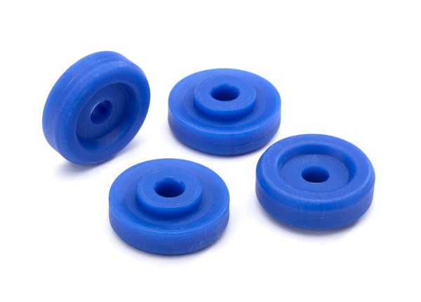 Traxxas 8957X - Wheel washers blue (4)