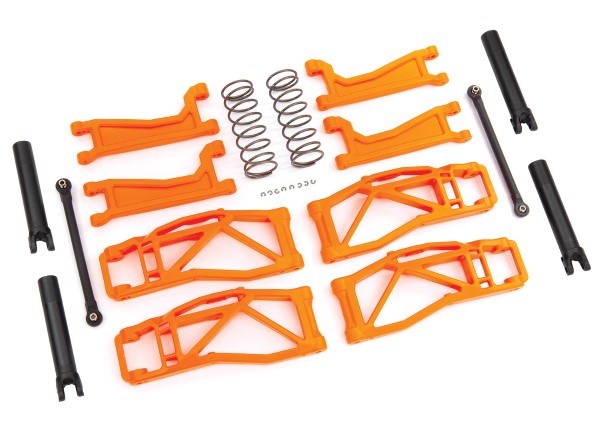 Traxxas 8995T - Suspension kit WideMaxx orange
