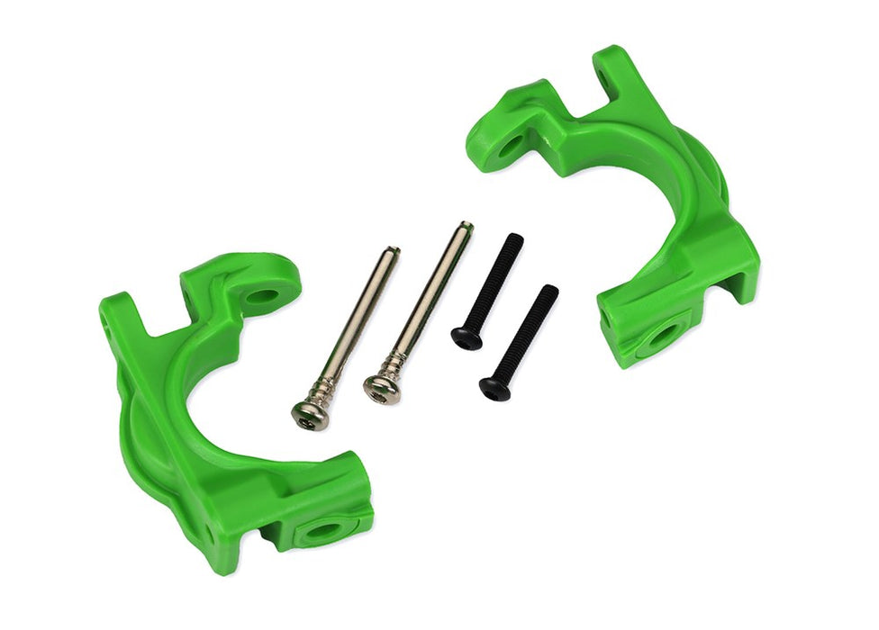 Traxxas 9032G Caster blocks (c-hubs) extreme heavy duty green