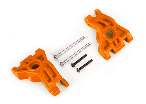 Traxxas 9050T Carriers stub axle rear extreme heavy duty orange