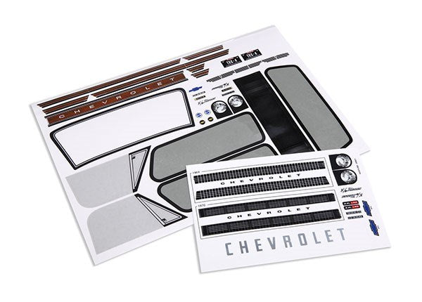 Traxxas 9113 Decal sheets Chevrolet Blazer (1969 -1972)