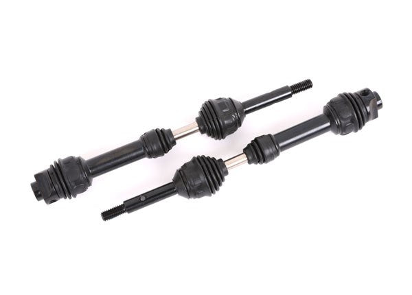 Traxxas 9450R Driveshafts rear steel-spline constant-velocity (complete assembly) (2)