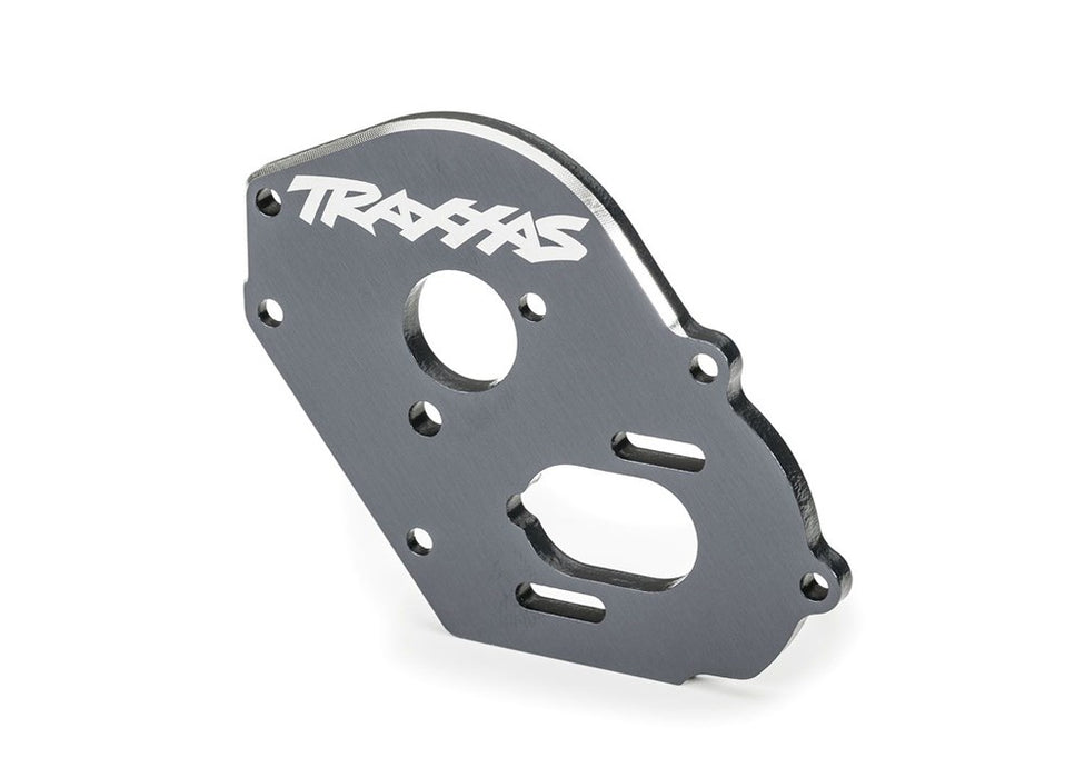 Traxxas 9490T Plate motor 6061-T6 aluminum (gray-anodized) (4mm thick)