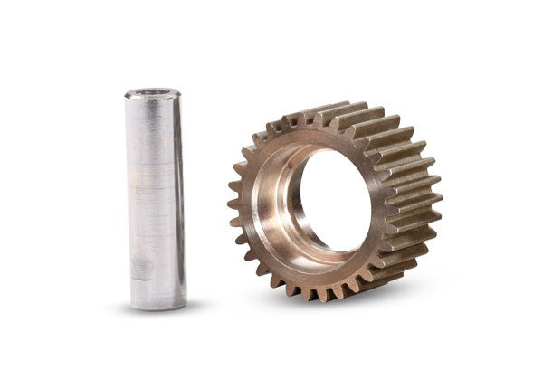 Traxxas 9492 Idler gear 30-tooth/ idler gear shaft (steel)