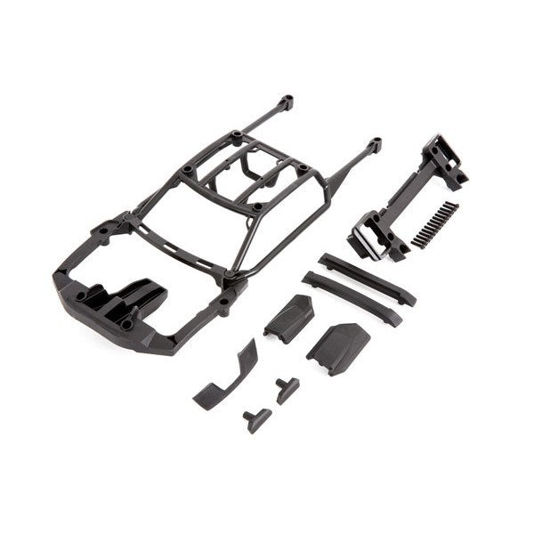 Traxxas 9513X Body support (assembled)/ skid pads (roof) (left & right)
