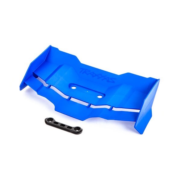Traxxas 9517X Wing/ wing washer (blue)