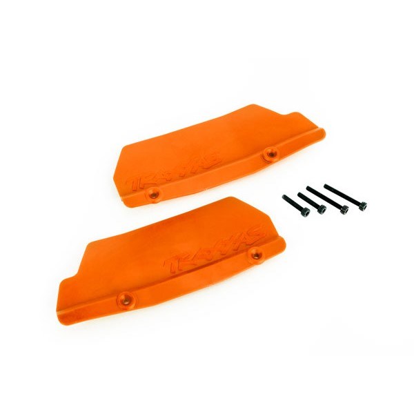 Traxxas 9519T Mud guards rear orange (left and right)