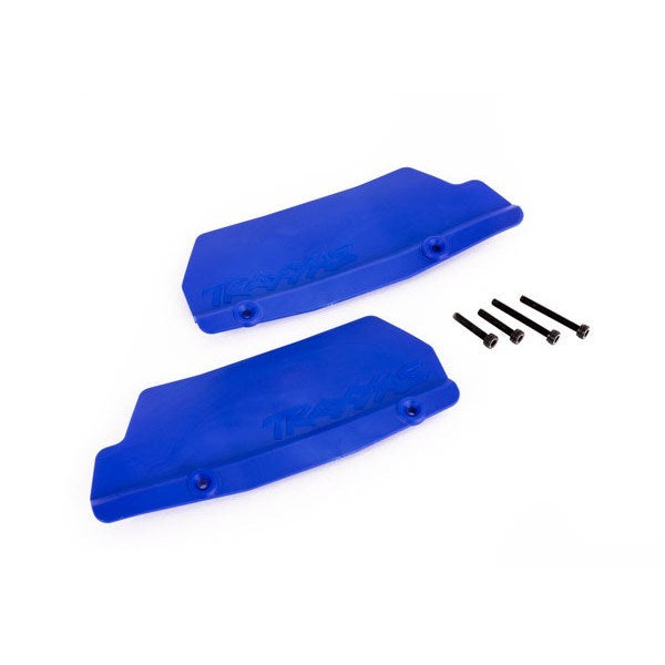 Traxxas 9519X Mud guards rear blue (left and right)