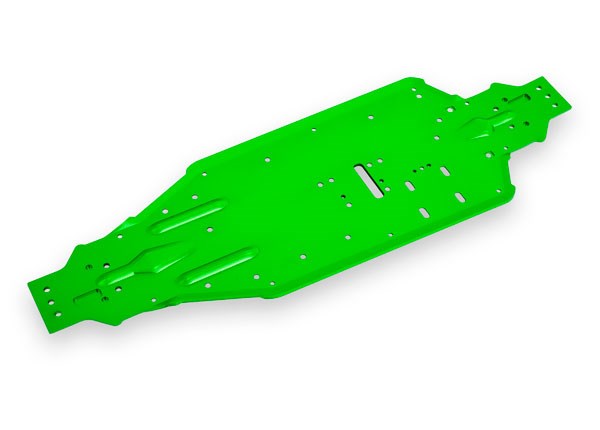 Traxxas 9522G Chassis Sledge aluminum (green-anodized)