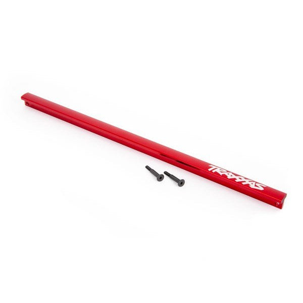Traxxas 9523R Chassis brace (T-Bar)  aluminum red-anodized