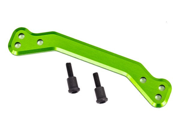 Traxxas 9546G Draglink steering 6061-T6 aluminum (green-anodized)/ 3x14mm SS (2)