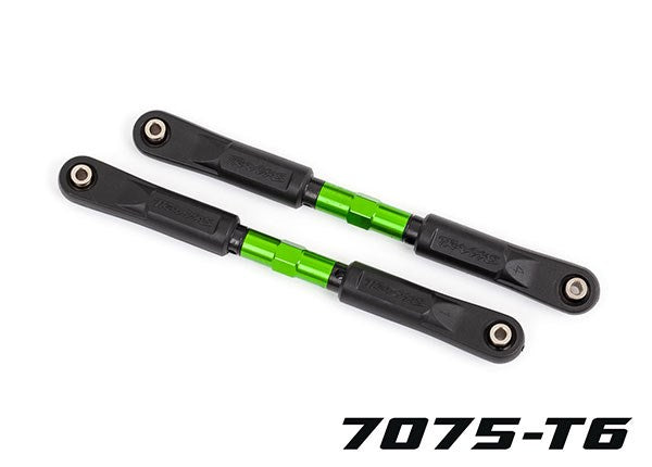 Traxxas 9547G Camber links front Sledge (TUBES green-anodized)