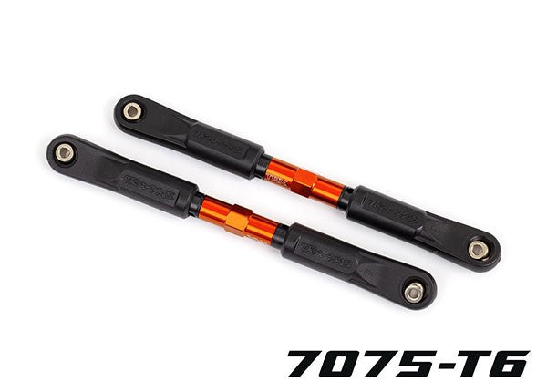Traxxas 9547T Camber links front Sledge (TUBES orange-anodized)