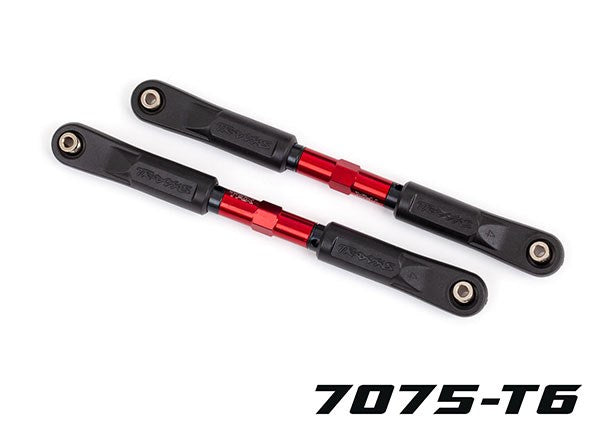 Traxxas 9549R Toe links Sledge (TUBES red-anodized)