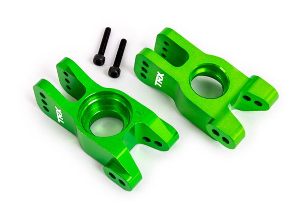 Traxxas 9552G Carriers stub axle 6061-T6 aluminum (green-anodized)