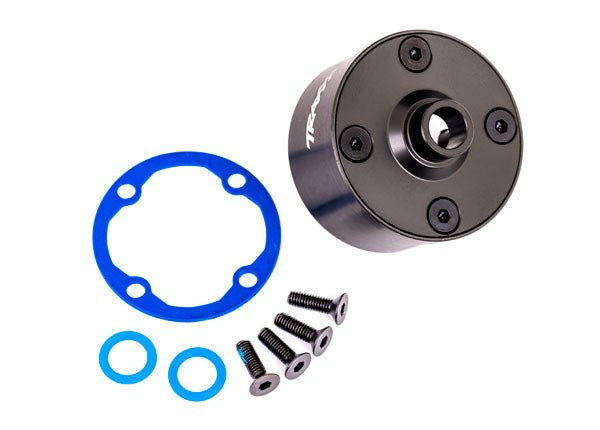 Traxxas 9581A Carrier differential (aluminum dark titanium-anodized)