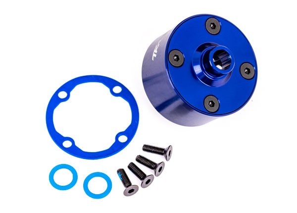 Traxxas 9581X Carrier differential (aluminum blue-anodized)