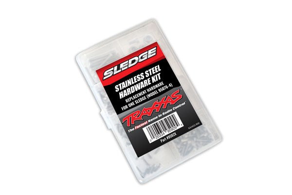 Traxxas 9592X Hardware kit stainless steel Sledge (contains all hardware used on Sledge)