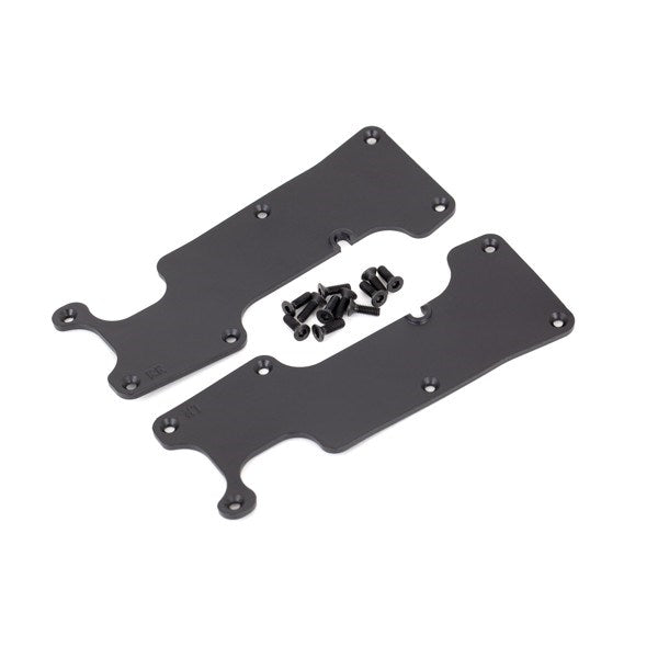 Traxxas 9634 Suspension arm covers black rear (left and right)/ 2.5x8 CCS (12)