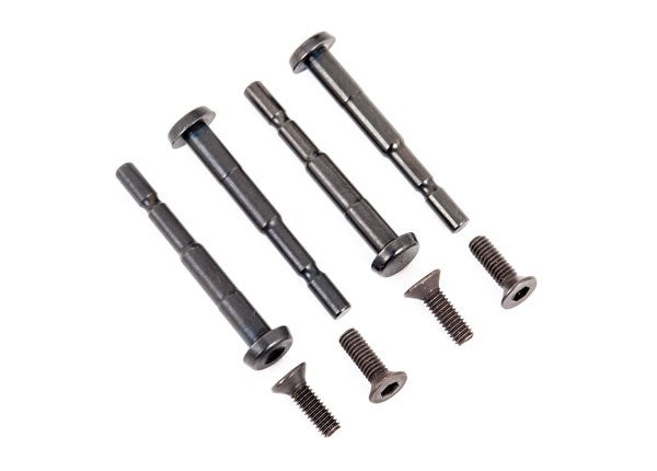 Traxxas 9663 Shock pins hardened steel (front (2) rear (2))/ 2.5x8mm CCS (4)