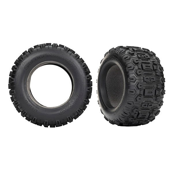 Traxxas 9670 Tires Sledgehammer (2)/ foam inserts (2)