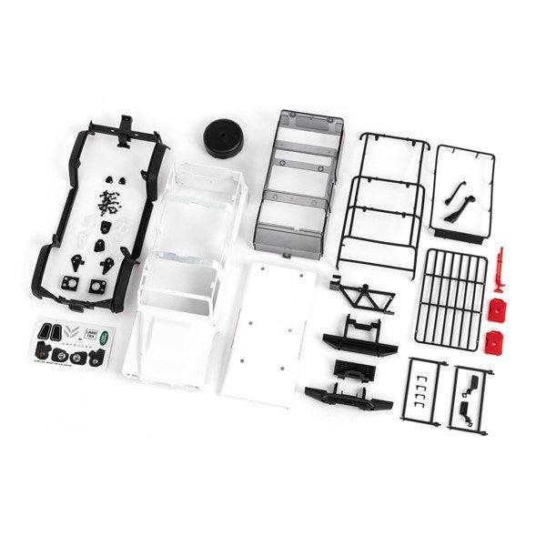 Traxxas 9712 - Body Land Rover Defender complete (unassembled) (white requires painting)