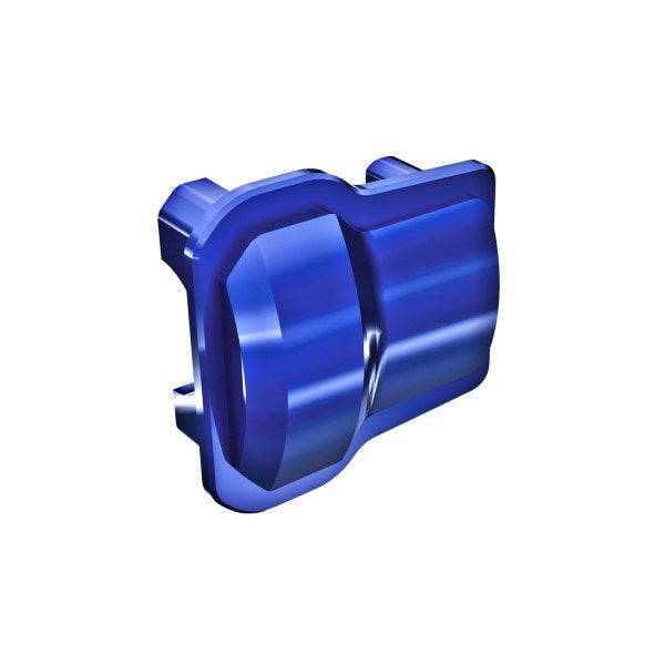Traxxas 9787-BLUE Axle cover 6061-T6 aluminum (blue-anodized) (2)/ 1.6x12mm BCS (with threadlock) (8)