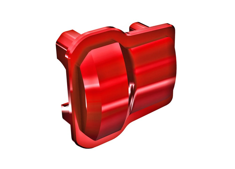 Traxxas 9787-RED Axle cover 6061-T6 aluminum (red-anodized) (2)/ 1.6x12mm BCS (with threadlock) (8)