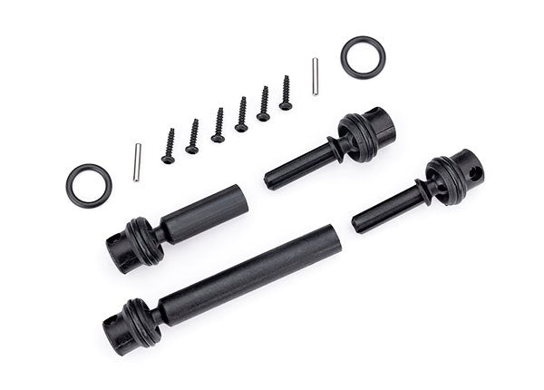 Traxxas 9855 DRIVESHAFTS CENTER ASSM (F&R)