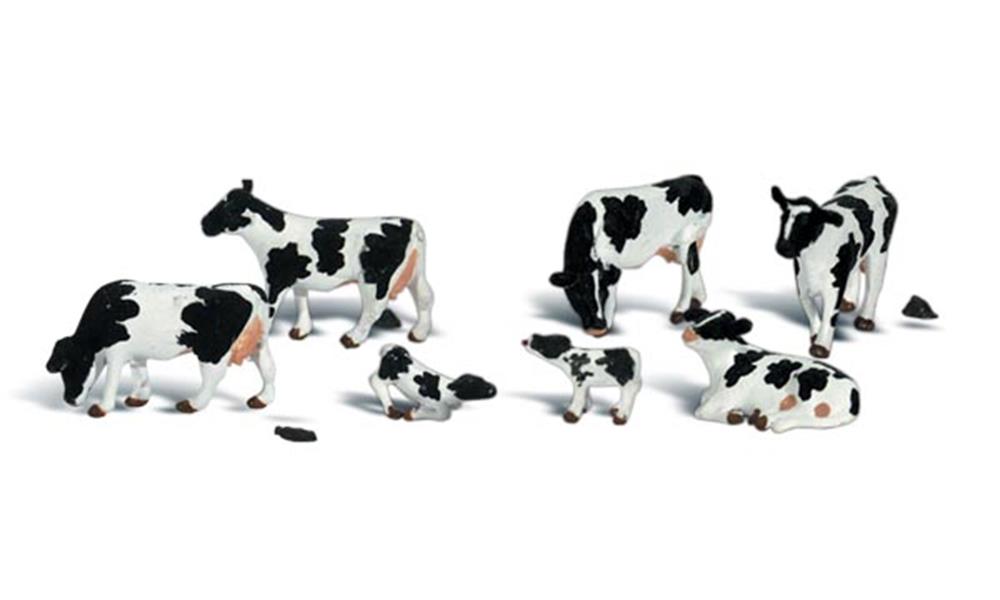 Woodland Scenics A1863 HO Scenic Accents: Holstein Cows