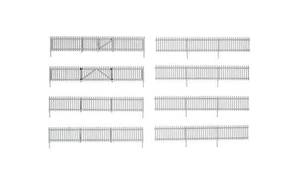 Woodland Scenics A2984 HO Picket Fence